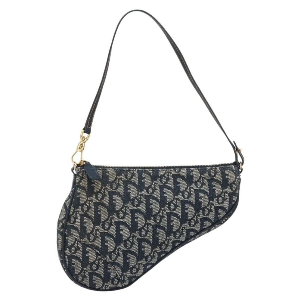 Dior Trotter Saddle Pouch Accessory Blue